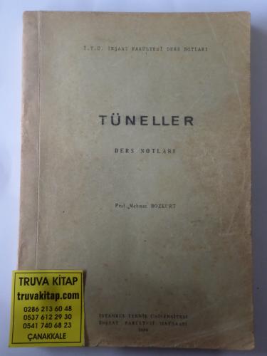 Tüneller - Ders Notları Mehmet Bozkurt