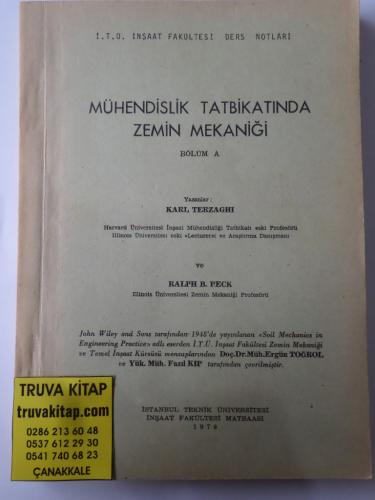 Mühendislik Tatbikatında Zemin Mekaniği Bölüm A Karl Terzaghi