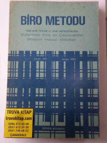 Biro Metodu - Translasyon Yapmayan ve Yapan Konstrüksiyonlarda Mütemad