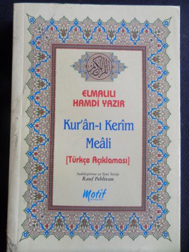 Kur'an-ı Kerim Meali Elmalılı Hamdi Yazır