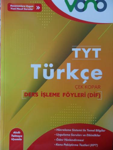 TYT Türkçe Ders İşleme Föyleri