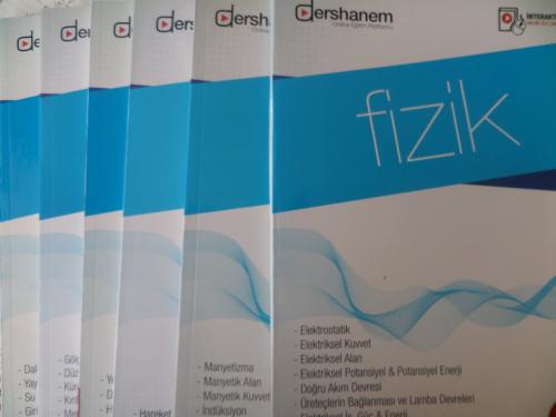 Dershanem Fizik İnteraktif Fasikülleri / 8 Adet