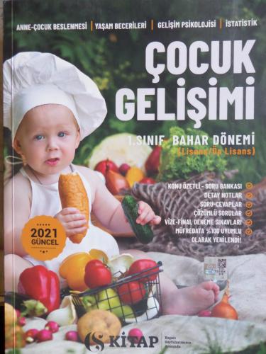 Çocuk Gelişimi 1. Sınıf Bahar Dönemi (Lisan/Ön Lisans)