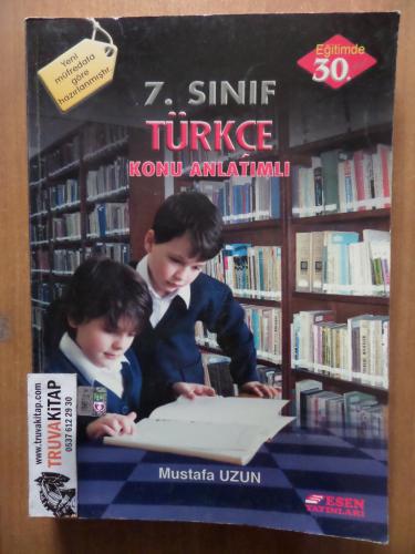 7.Sınıf Türkçe Konu Anlatımlı Mustafa Uzun