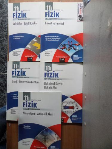 11. Sınıf Fizik Fasikülleri / 5 Adet Ferhat Arslan