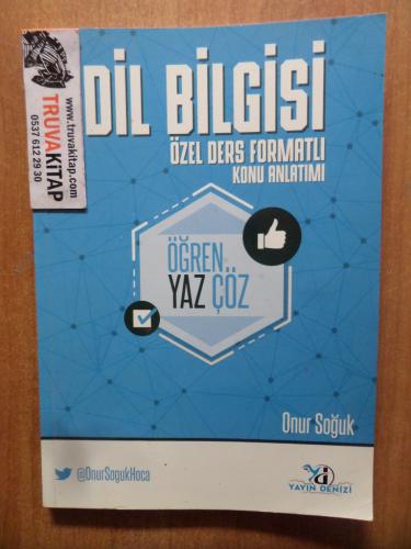 Dil Bilgisi - Özel Ders Formatlı Konu Anlatımı Onur Soğuk