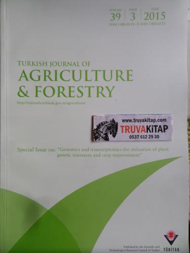 Turkish Journal Of Agriculture And Forestry 2015 / 39 - İssue 3