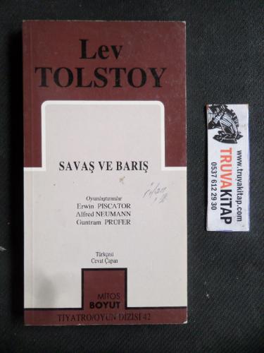 Savaş ve Barış - Tiyatro Oyun Dizisi 2 Lev Nikolayeviç Tolstoy