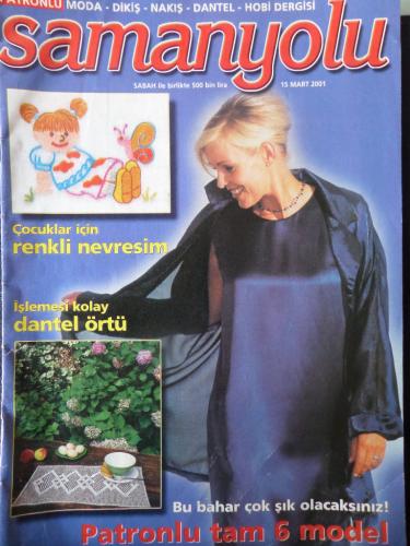 Samanyolu El İşi Dergisi 2001 / 15 Mart (Patronlu)