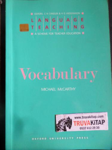 Vocabulary - Language Teaching Michael Mccarthy