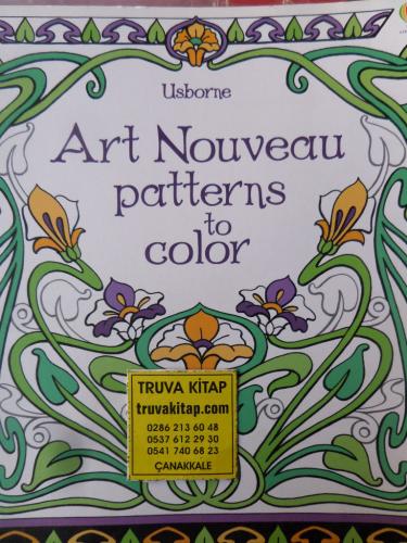 Art Nouveau Patterns To Color (Mandala)