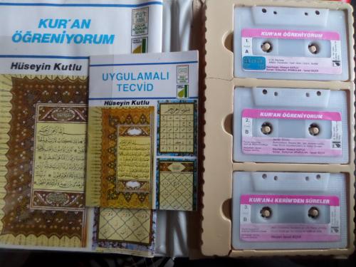 Tecvid Uygulamalı Kur'an Öğreniyorum (Kitap + 3 kaset) Hüseyin Kutlu