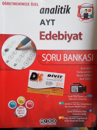 Analitik AYT Edebiyat Soru Bankası Asaf Akad