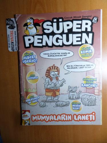 Süper Penguen - Mumyaların Laneti / Çocuk Mizah Dergisi 2019 / 51