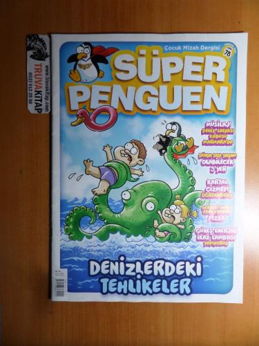 Süper Penguen - Denizlerdeki Tehlikeler / Çocuk Mizah Dergisi 2021 / 7