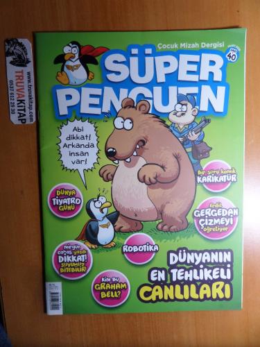 Süper Penguen - Dünyanın En Tehlikeli Canlıları / Çocuk Mizah Dergisi 