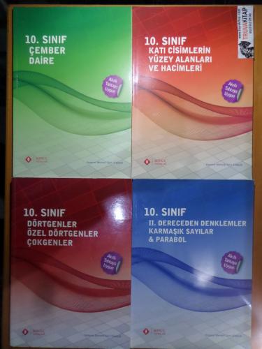 10. Sınıf Matematik Kitapları / 4 Kitap