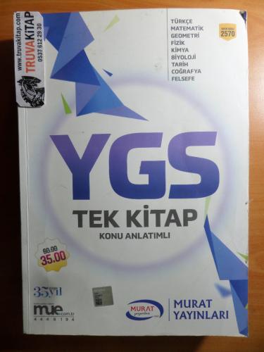 YGS Tek Kitap Konu Anlatımlı