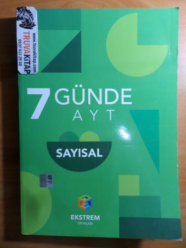 7 Günde AYT Sayısal Komisyon