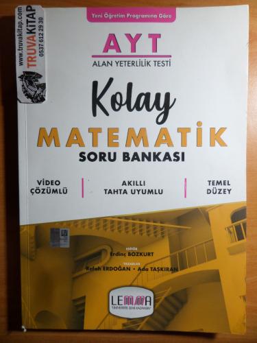 AYT Kolay Matematik Soru Bankası Refah Erdoğan