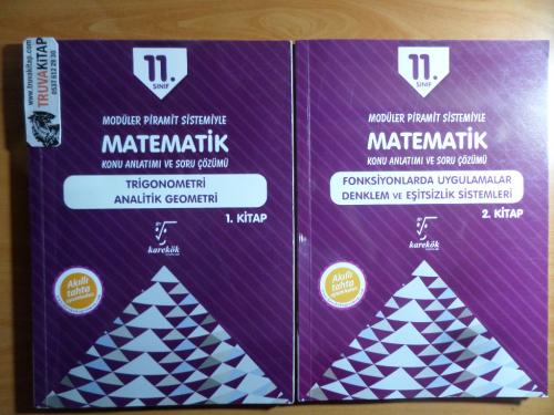 11. Sınıf Matematik Konu Anlatımı ve Soru Çözümü - 1. ve 2. Kitap Muha