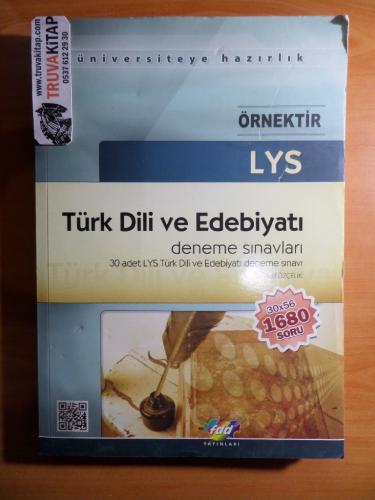 LYS Türk Dili ve Edebiyatı Deneme Sınavları - 30 Adet Deneme Adil Özçe