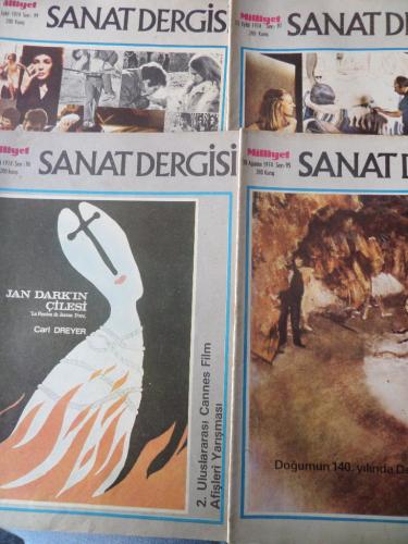 Milliyet Sanat Dergisi 1974 / 95-96-97-99 (4 Adet)