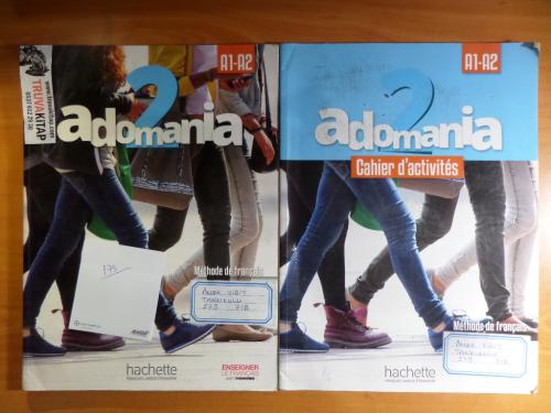 Adomania 2 - Adomania 2 Cahier d'activites A1-A2 / 2 adet Corina Brill