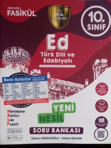 10. Sınıf Türk Dili ve Edebiyatı Fasiküllü Soru Bankası Özlem Sürücüoğ