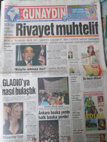 Günaydın Gazetesi 3 Mart 1997 - Rivayet Muhtelif