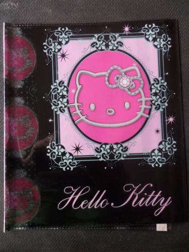 Hello Kitty / Hazır Defter Kabı A5 (Şeffaf)