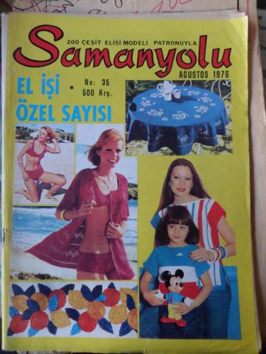 Samanyolu El İşi Dergisi 1976 / 35 (Paftalı)