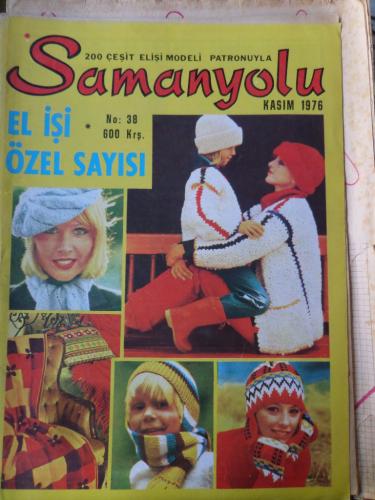 Samanyolu El İşi Dergisi 1976 / 38 (Paftalı)