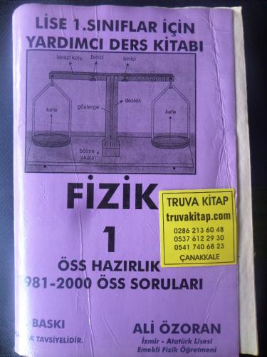 ÖSS Fizik 1 Ali Özoran