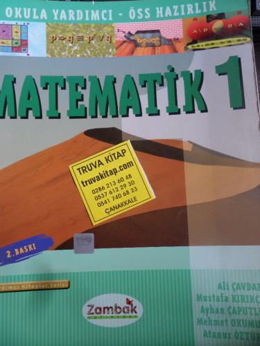 Matematik 1 Ali Çavdar