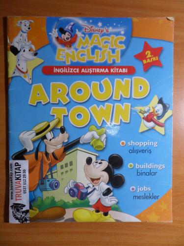 Magic English - Around Town / İngilizce Alıştırma Kitabı