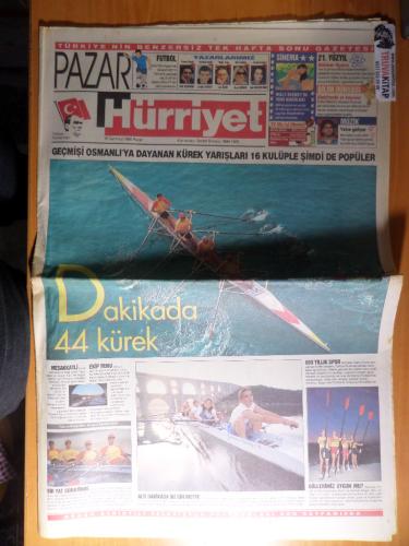 Hürriyet Gazetesi 16 Temmuz 1995 Pazar - Geçmişi Osmanlı'ya Dayanan Kü