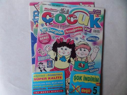 Modern Çocuk Dergisi Sayı 7 + Keyif Çocuk Boyama Sayı 5