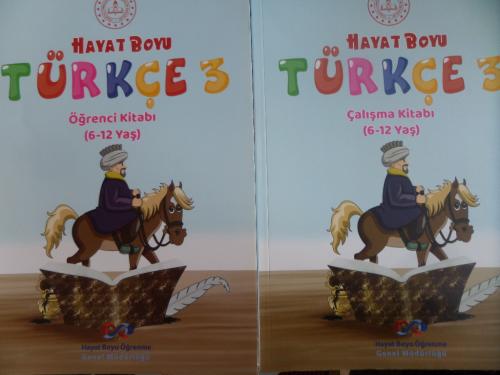 Hayat Boyu Türkçe 3 Öğrenci Kitabı + Öğrenci Çalışma Kitabı (6-12) Has