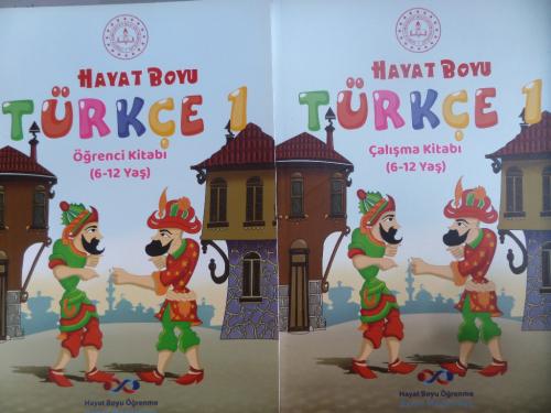 Hayat Boyu Türkçe 1 Öğrenci Kitabı + Öğrenci Çalışma Kitabı (6-12) Abd