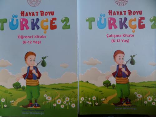 Hayat Boyu Türkçe 2 Öğrenci Kitabı + Öğrenci Çalışma Kitabı (6-12) Cem