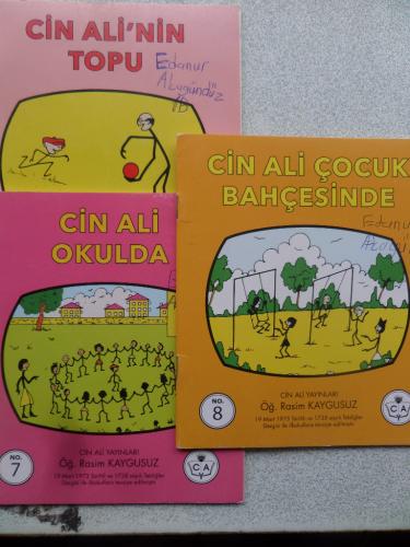 Cin Ali Kitapları / 3 Adet Rasim Kaygusuz