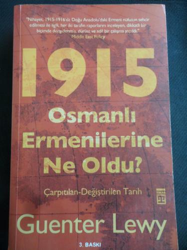 1915 Osmanlı Ermenilerine Ne Oldu? Guenter Lewy