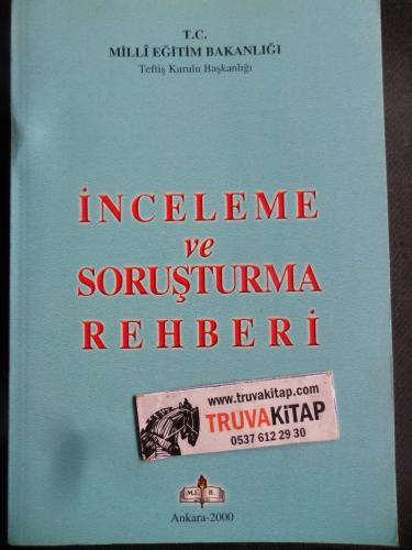 İnceleme ve Soruşturma Rehberi