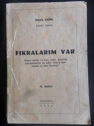 Fıkralarım Var ( iman - küfür ve karı - koca, hısımlık münasebetleri i