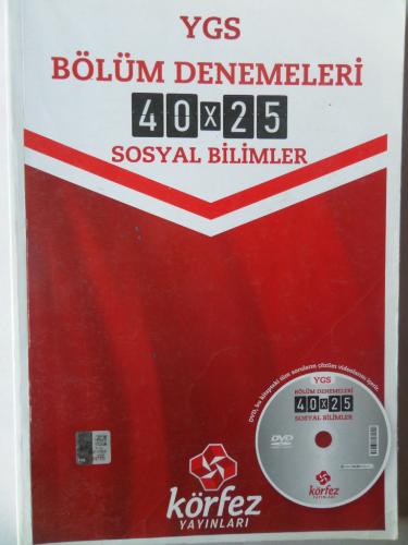 YGS Bölüm Denemeleri 40x25 Sosyal Bilimler