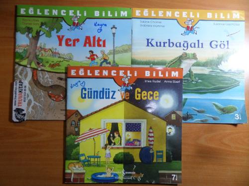 Eğlenceli Bilim / 3 Adet Çocuk Kitabı