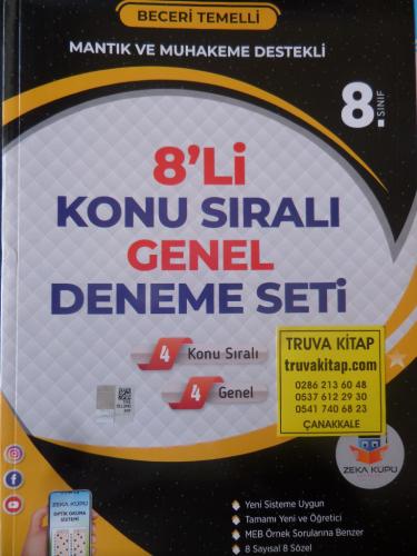 8. Sınıf 8'li Konu Sıralı Genel Deneme Seti