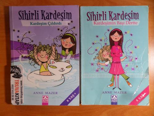 Sihirli Kardeşim / 2 Adet Çocuk Kitabı Anne Mazer