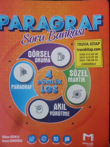 LGS Paragraf Soru Bankası Bilhan Uğurlu